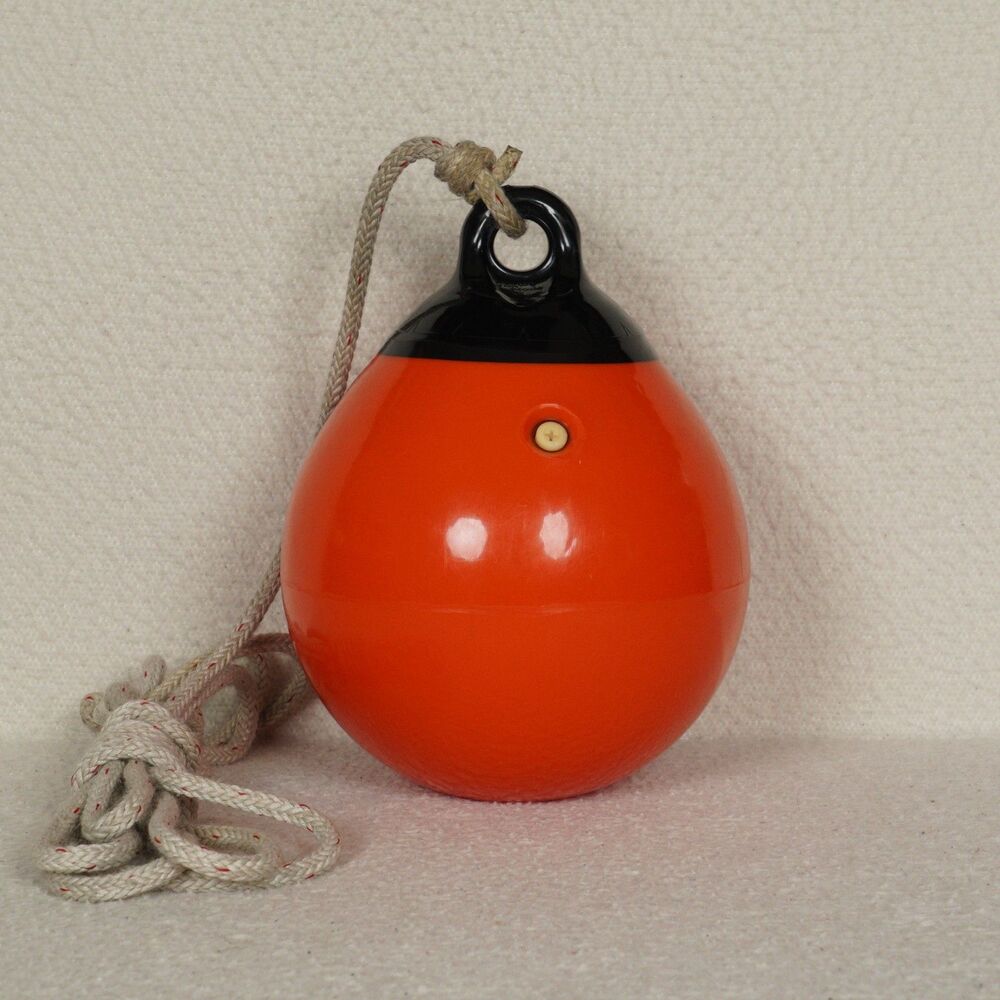 Taylor Made Tuff End Inflatable Marine Buoy 9" Orange Dock Heavy-Duty Vinyl